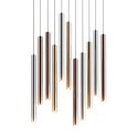 P0461-11A-B5SC LOYA LAMPA WISZĄCA CHROME+GOLD+COPPER