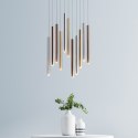 P0461-11A-B5SC LOYA LAMPA WISZĄCA CHROME+GOLD+COPPER