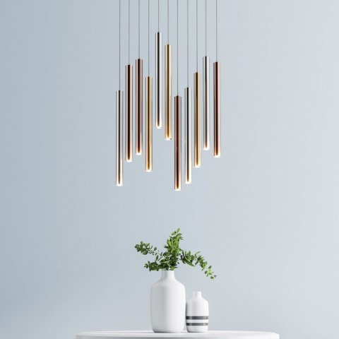 P0461-11A-B5SC LOYA LAMPA WISZĄCA CHROME+GOLD+COPPER P0461-11A-B5SC LOYA LAMPA WISZĄCA CHROME+GOLD+COPPER