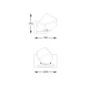 W0488-01A-U8AC ROCK KINKIET