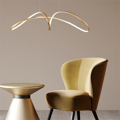 20026P-GD FERMI LAMPA WISZĄCA ZŁOTA/GOLD 20026P-GD FERMI LAMPA WISZĄCA ZŁOTA/GOLD