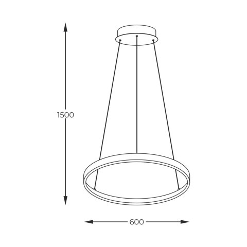 2023201-GD60 BRENO LAMPA WISZĄCA ZŁOTA/GOLD 2023201-GD60 BRENO LAMPA WISZĄCA ZŁOTA/GOLD