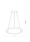 2023201-GD80 BRENO LAMPA WISZĄCA ZŁOTA/GOLD