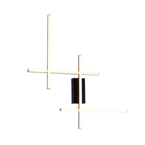 22009W4-BK/GD EDGE KINKIET CZARNO-ZŁOTY/BLACK-GOLD 22009W4-BK/GD EDGE KINKIET CZARNO-ZŁOTY/BLACK-GOLD