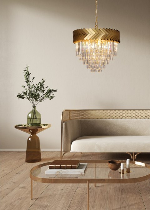 23910/9 LYON LAMPA WISZĄCA ZŁOTA/GOLD 23910/9 LYON LAMPA WISZĄCA ZŁOTA/GOLD