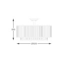 C0528-06H-P7AC SERGIO LAMPA SUFITOWA CZARNA/BLACK