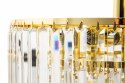 FC17106/6+3+1-GLD AMEDEO LAMPA SUFITOWA ZŁOTA/GOLD
