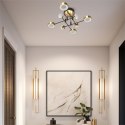 MX7170-8-3BGT LARA LAMPA SUFITOWA CZARNO-ZŁOTA/BLACK-GOLD