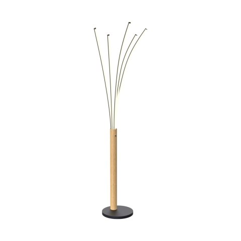 ML4767-3BMD VELDEN LAMPA PODŁOGOWA CZARNA-DREWNO/BLACK-WOOD ML4767-3BMD VELDEN LAMPA PODŁOGOWA CZARNA-DREWNO/BLACK-WOOD