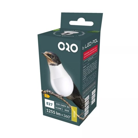ORO-ATOS-E27-A60-10,5W-WW ŻARÓWKA ORO-ATOS-E27-A60-10,5W-WW ŻARÓWKA
