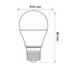 ORO-E27-G45-TOTO-5W-DW