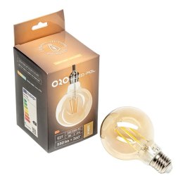 ORO-E27-G80-FL-AMBER-6W-DIMM-WW