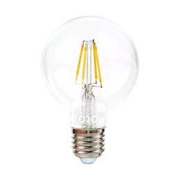 ORO-E27-G80-FL-CLARO- 6W-DIMM-DW