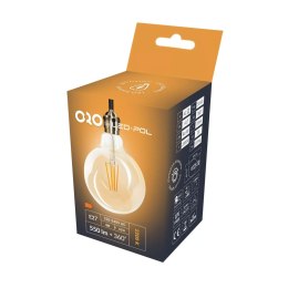 ORO-E27-G80-FL-CLARO- 6W-DIMM-DW