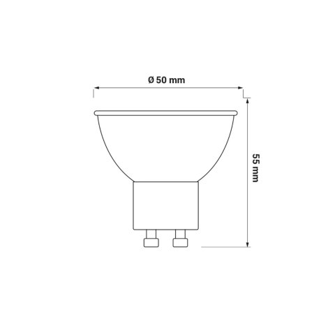 ORO-GU10-TOTO-5W-CW ORO-GU10-TOTO-5W-CW