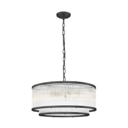P0528-06H-P7AC SERGIO LAMPA WISZĄCA CZARNA/BLACK