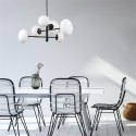 1196 OMI LAMPA WISZĄCA CZARNY