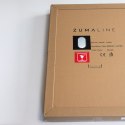 D2383 LUSTRO LED 70/50 CM CZARNE/BLACK