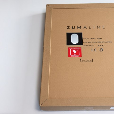 D2383 LUSTRO LED 70/50 CM CZARNE/BLACK D2383 LUSTRO LED 70/50 CM CZARNE/BLACK