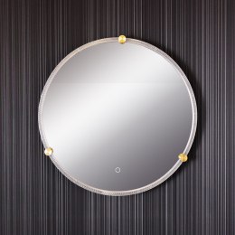D2532 LUSTRO LED 60 CM CZARNE/BLACK