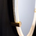 D2532 LUSTRO LED 60 CM CZARNE/BLACK