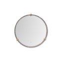 D2532 LUSTRO LED 60 CM CZARNE/BLACK