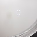D2532 LUSTRO LED 60 CM CZARNE/BLACK
