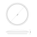MS70224V-CH MOREN LAMPA SUFITOWA CHROME