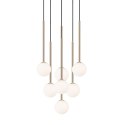 P0574-07F-F7AA ARCTURUS LAMPA WISZĄCA ZŁOTA/GOLD