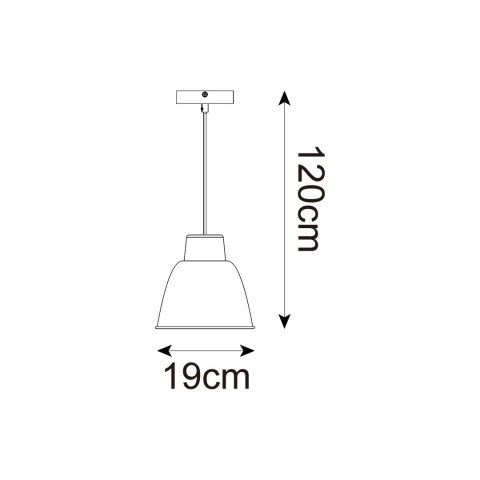 P21031M ORLO LAMPA WISZĄCA BIAŁA/WHITE P21031M ORLO LAMPA WISZĄCA BIAŁA/WHITE
