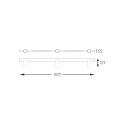 S230757205 MANNARI LISTWA CZARNA/BLACK