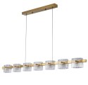 Lampa wisząca BACCIO LED złota 120 cm