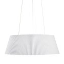 Lampa wisząca FRILL LED biała 45 cm