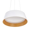 Lampa wisząca FRILL LED biała 45 cm