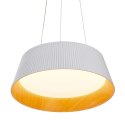 Lampa wisząca FRILL LED biała 45 cm