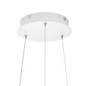Lampa wisząca FRILL LED biała 45 cm