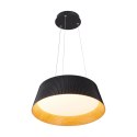 Lampa wisząca FRILL LED czarna 45 cm