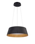 Lampa wisząca FRILL LED czarna 45 cm