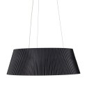 Lampa wisząca FRILL LED czarna 45 cm