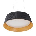 Lampa wisząca FRILL LED czarna 45 cm