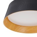 Lampa wisząca FRILL LED czarna 45 cm