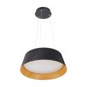 Lampa wisząca FRILL LED czarna 45 cm