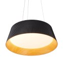 Lampa wisząca FRILL LED czarna 45 cm