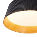Lampa wisząca FRILL LED czarna 45 cm