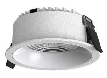 MAXLIGHT H0141 LAMPA WPUSTOWA NEBRIS 10W BIAŁA