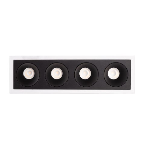 MAXLIGHT H180.03 OPRAWA WPUSTOWA MODULAR, DO SKOMPLETOWANIA Z MODUŁEM HM180 I TRAFO HT180
