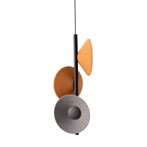 MAXLIGHT P0564 LAMPA WISZACA PURO EARTH YELLOW&GREY MAXLIGHT P0564 LAMPA WISZACA PURO EARTH YELLOW&GREY