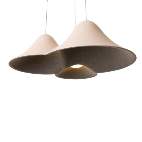 MAXLIGHT P0566 LAMPA WISZACA BELLMOND CREAM&GREY MAXLIGHT P0566 LAMPA WISZACA BELLMOND CREAM&GREY