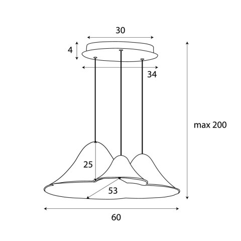MAXLIGHT P0566 LAMPA WISZACA BELLMOND CREAM&GREY MAXLIGHT P0566 LAMPA WISZACA BELLMOND CREAM&GREY