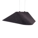 MAXLIGHT P0567 LAMPA WISZACA CARBON BLACK&GREY